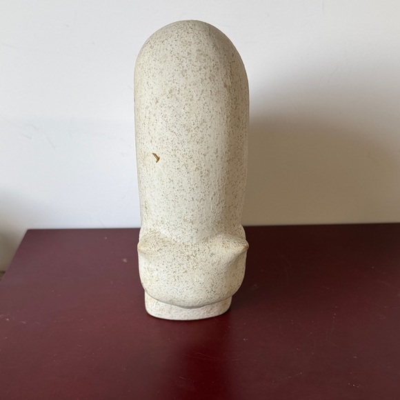 Handcrafted Ceramic buffalo Figurine with Footprint Design - Picture 8 of 11